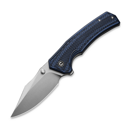 CIVIVI Vexillum, Milled Blue/Black G-10, Satin C23003D-3