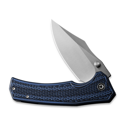 CIVIVI Vexillum, Milled Blue/Black G-10, Satin C23003D-3