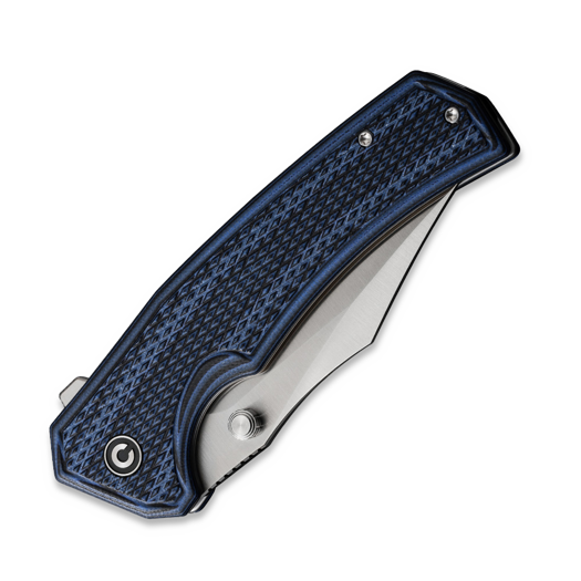 CIVIVI Vexillum, Milled Blue/Black G-10, Satin C23003D-3