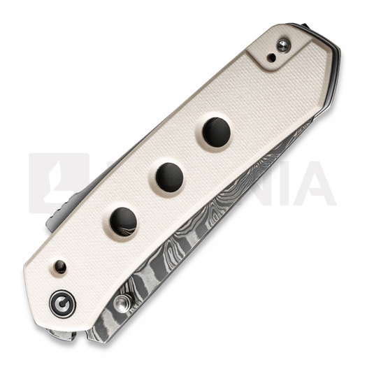 CIVIVI Vision FG Damascus, Ivory G-10 C22036-DS1