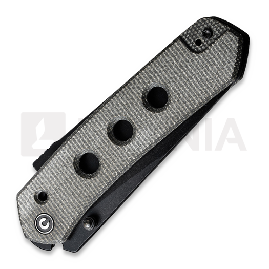 CIVIVI Vision FG, Dark Green Canvas Micarta C22036-3