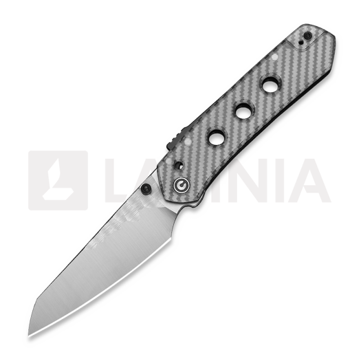 CIVIVI Vision FG, Polished Clear Lexan, Satin C22036-8