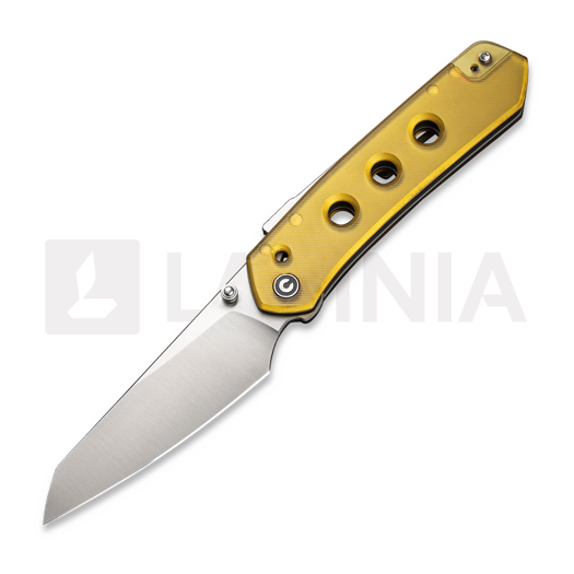 CIVIVI Vision FG, Polished Ultem, Satin C22036-5
