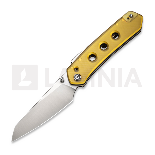 CIVIVI Vision FG, Polished Ultem, Satin C22036-5
