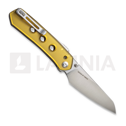 CIVIVI Vision FG, Polished Ultem, Satin C22036-5