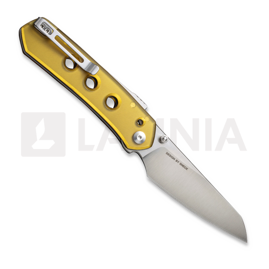 CIVIVI Vision FG, Polished Ultem, Satin C22036-5