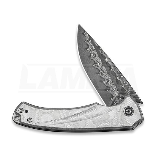 Zavírací nůž CIVIVI Voidflare Damascus, G-10 with Aluminum Foil C24040-DS1