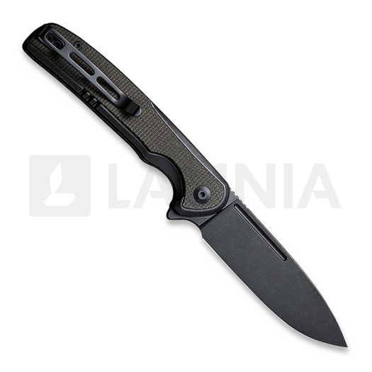 CIVIVI Voltaic Dark Green Micarta sulankstomas peilis C20060-3