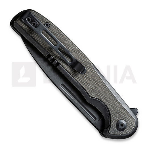 CIVIVI Voltaic Dark Green Micarta kääntöveitsi C20060-3
