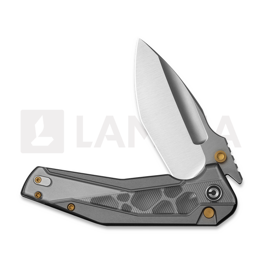 Saliekams nazis CIVIVI Wellmax, Gray Aluminum & Polished Lexan, Satin C24008C-1