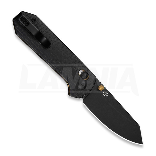 CIVIVI Yonder foldekniv, Black Burlap Micarta, Black Stonewash C23073B-2