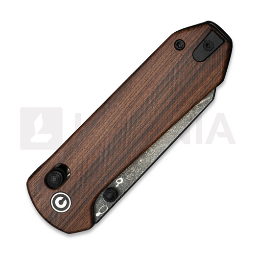 CIVIVI Yonder Damascus, Guibourtia C23073B-DS1