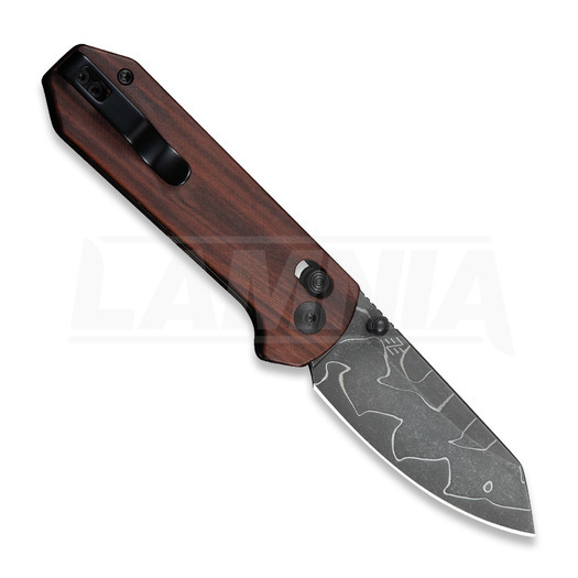 CIVIVI Yonder Damascus (Jagged) sulankstomas peilis, Guibourtia C23073B-DS2