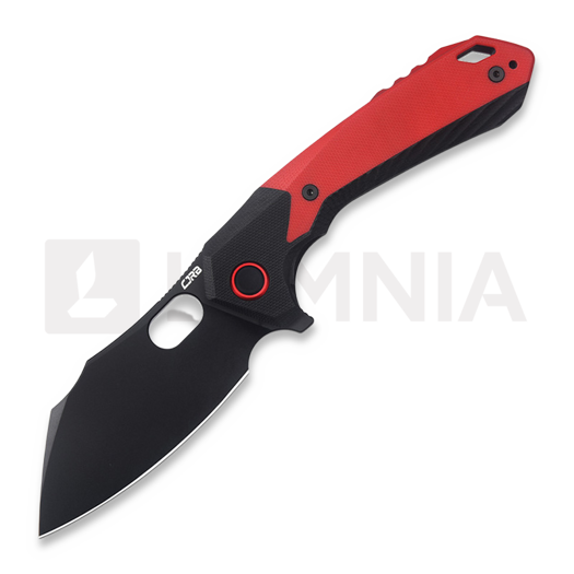 Couteau pliant CJRB Caldera Linerlock Red G10