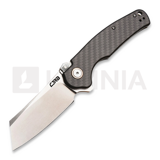Couteau pliant CJRB Crag, carbon fiber