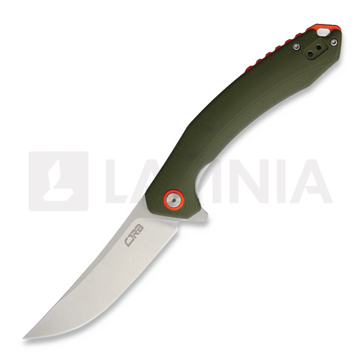 CJRB Gobi G10 kääntöveitsi, vihreä