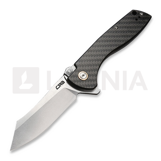 CJRB Kicker Recoil Lock kääntöveitsi, carbon fiber