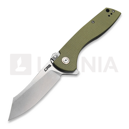 Skladací nôž CJRB Kicker Recoil Lock, zelená