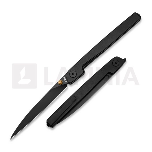 CJRB Lanky sulankstomas peilis, juoda