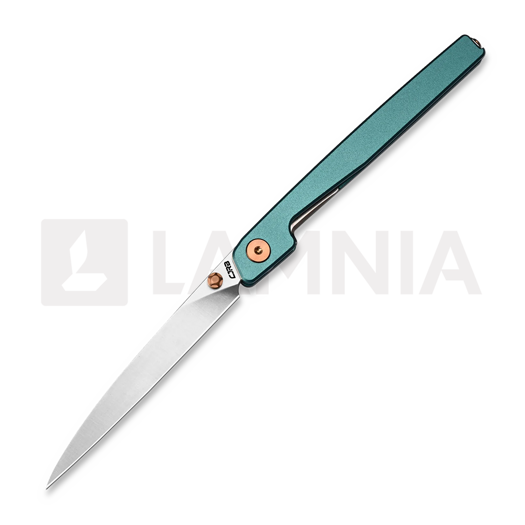 Coltello pieghevole CJRB Lanky, blu
