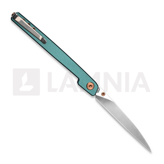 Coltello pieghevole CJRB Lanky, blu