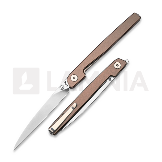CJRB Lanky folding knife, Champagne