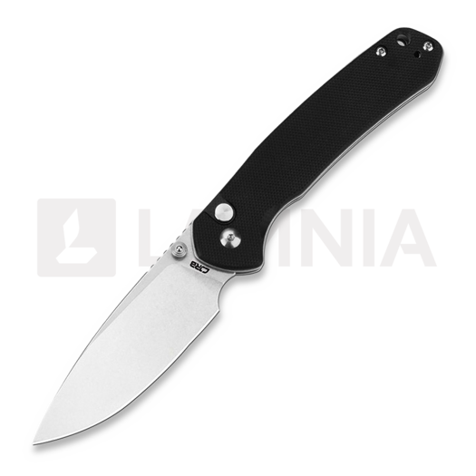 CJRB Pyrite Button Lock Black G10 Stonewashed Blade 접이식 나이프