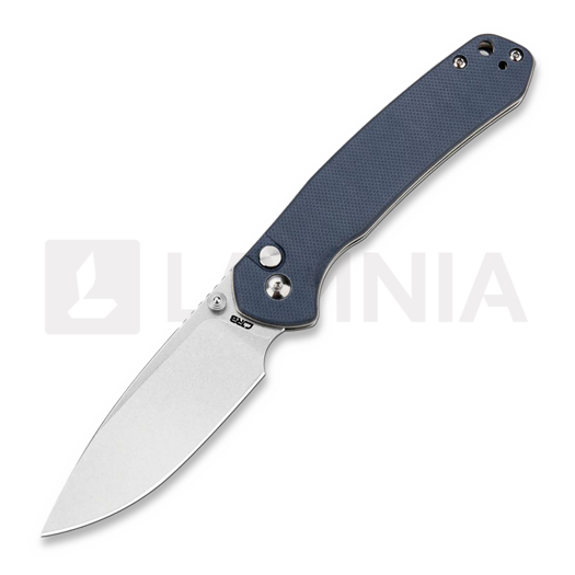 CJRB Pyrite Button Lock Blue G10 sklopivi nož