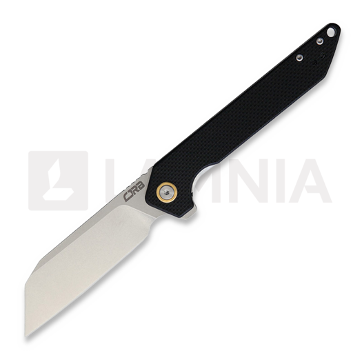 CJRB Rampart Linerlock Black folding knife