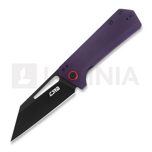 Saliekams nazis CJRB Ruffian Linerlock, purpursarkana