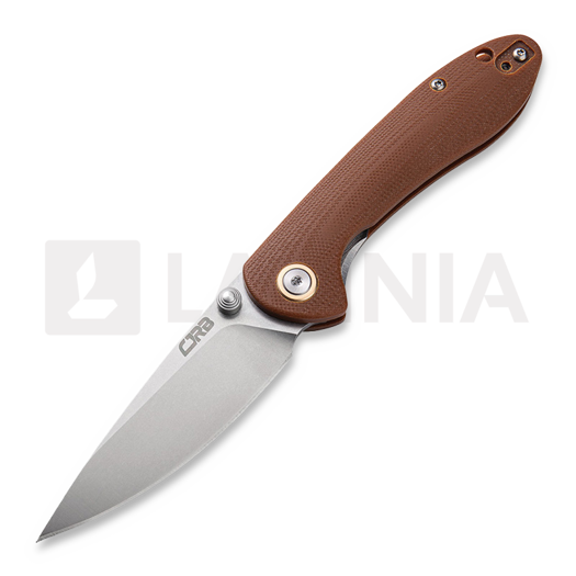 Coltello pieghevole CJRB Small Feldspar, marrone
