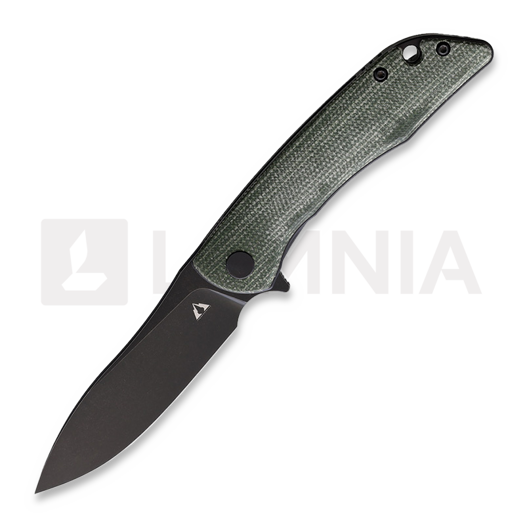 Couteau pliant CMB Made Knives Blaze, green micarta