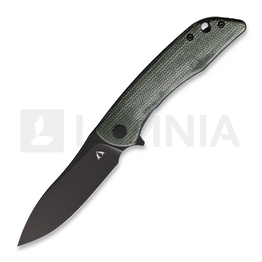 CMB Made Knives Blaze fällkniv, green micarta