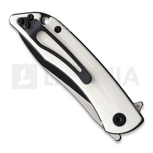 CMB Made Knives Blaze sulankstomas peilis, balta