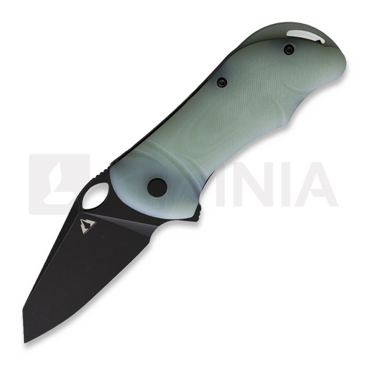 Nóż składany CMB Made Knives Hippo D2, jade