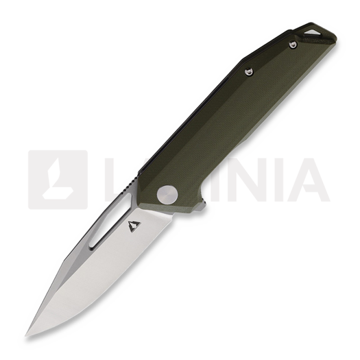 CMB Made Knives Lurker D2 G10 접이식 나이프, 초록