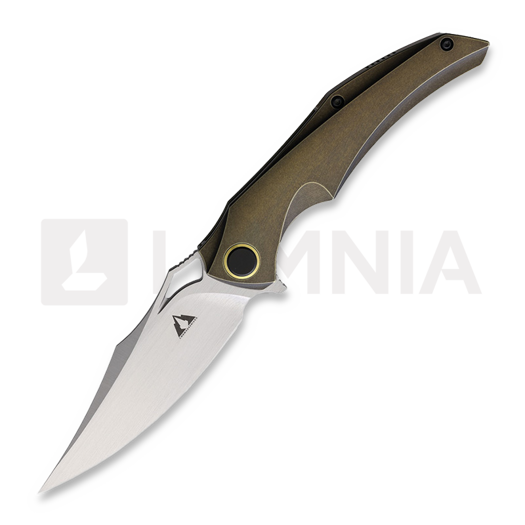 Saliekams nazis CMB Made Knives Prowler Framelock, bronze