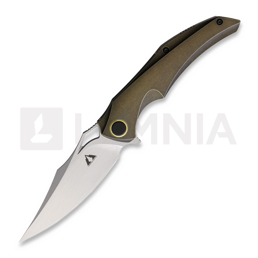 CMB Made Knives Prowler Framelock 折叠刀, bronze