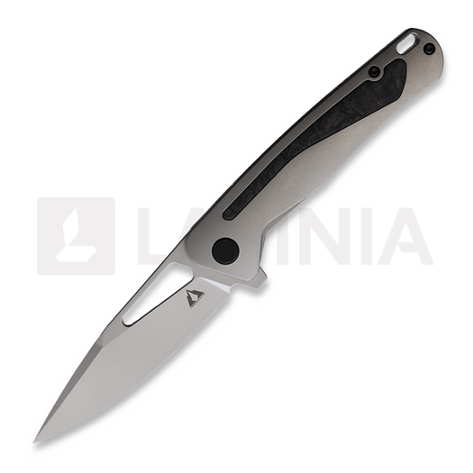 CMB Made Knives Spear Framelock CF kääntöveitsi, harmaa
