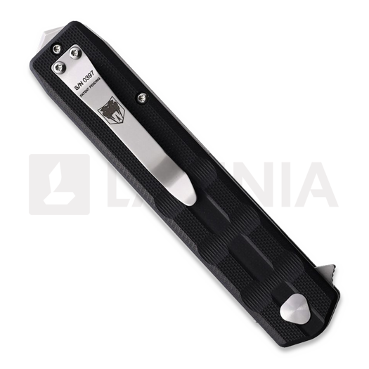 Coltello pieghevole Cobratec Knives Kuzio Linerlock Black