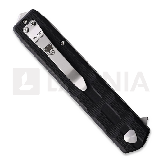 Coltello pieghevole Cobratec Knives Kuzio Linerlock Black