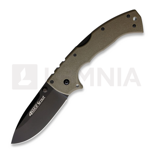 Cold Steel 4-Max Scout Black összecsukható kés, Dark Earth CS-62RQDEBK