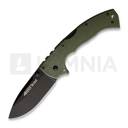 Складной нож Cold Steel 4-Max Scout Black, оливковый CS62RQODBK