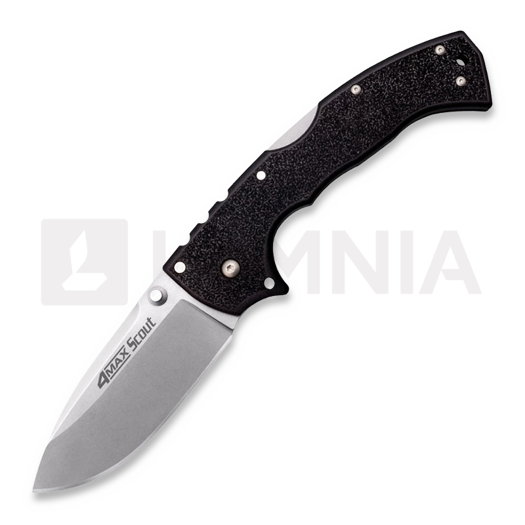 มีดพับ Cold Steel 4-MAX Scout Stonewashed, ดำ CS-62RQ