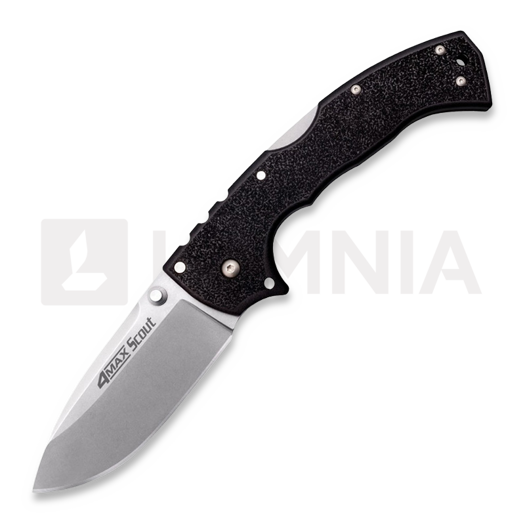Cold Steel 4-MAX Scout Stonewashed kääntöveitsi, musta CS-62RQ