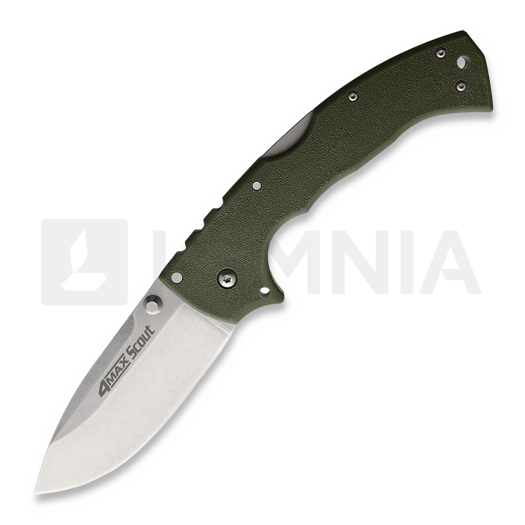 Liigendnuga Cold Steel 4-Max Scout Stonewashed, roheline CS62RQODSW