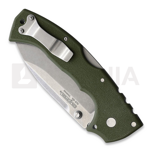 Coltello pieghevole Cold Steel 4-Max Scout Stonewashed, verde CS62RQODSW