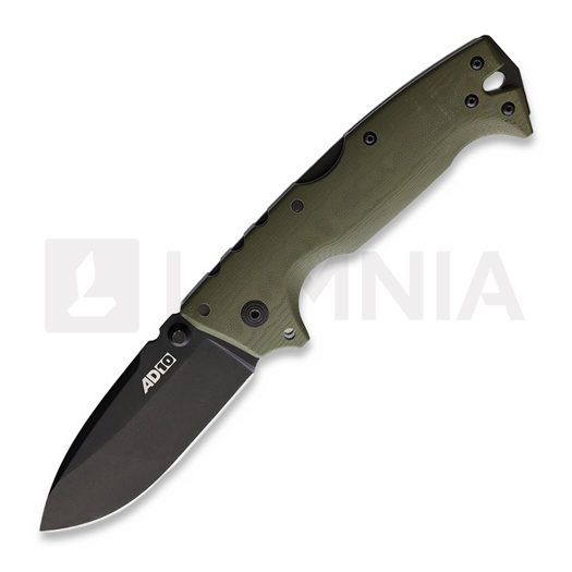 Cold Steel AD-10 접이식 나이프, 올리브색 CS28DDODBK