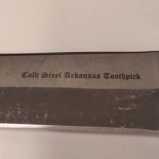 Cold Steel Arkansas Toothpick, B-Stock CS-88GTP-BSC