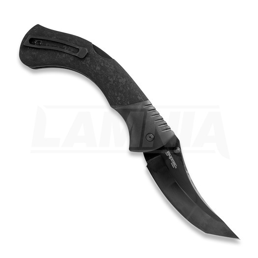 Cold Steel Black Sable kääntöveitsi, Forged Carbon Fiber CS-FL-42BS